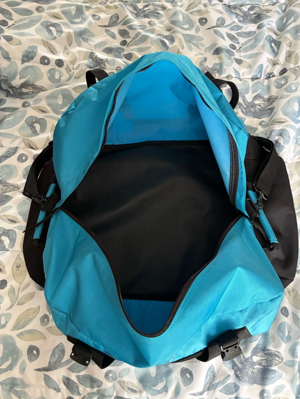 L.L. Bean Adventure Duffel with Stuff Sack - Medium - Blue - Picture 3 of 12